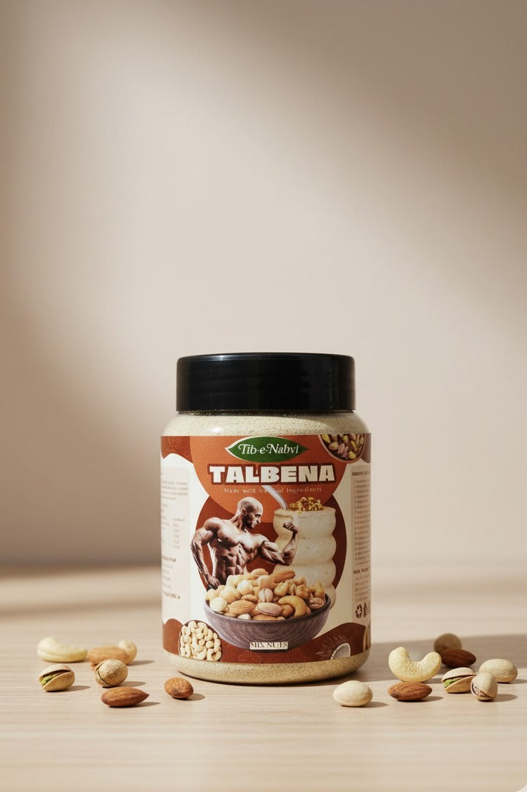 Premium Mix Nuts Talbeena half kg – Sunnah Inspired Barley Porridge with Almonds & Pistachios