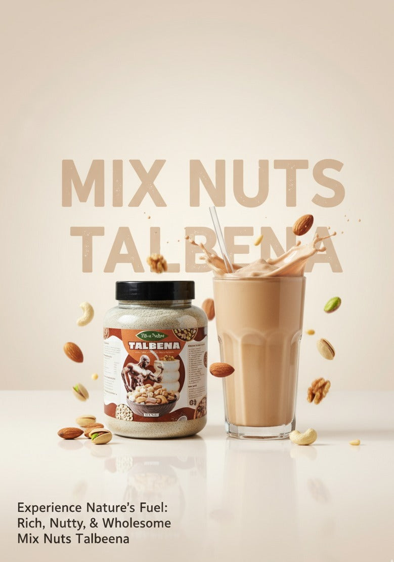 Premium Mix Nuts Talbeena half kg – Sunnah Inspired Barley Porridge with Almonds & Pistachios