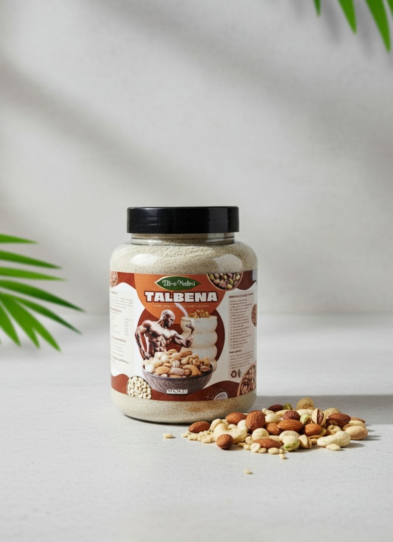 Premium Mix Nuts Talbeena half kg – Sunnah Inspired Barley Porridge with Almonds & Pistachios